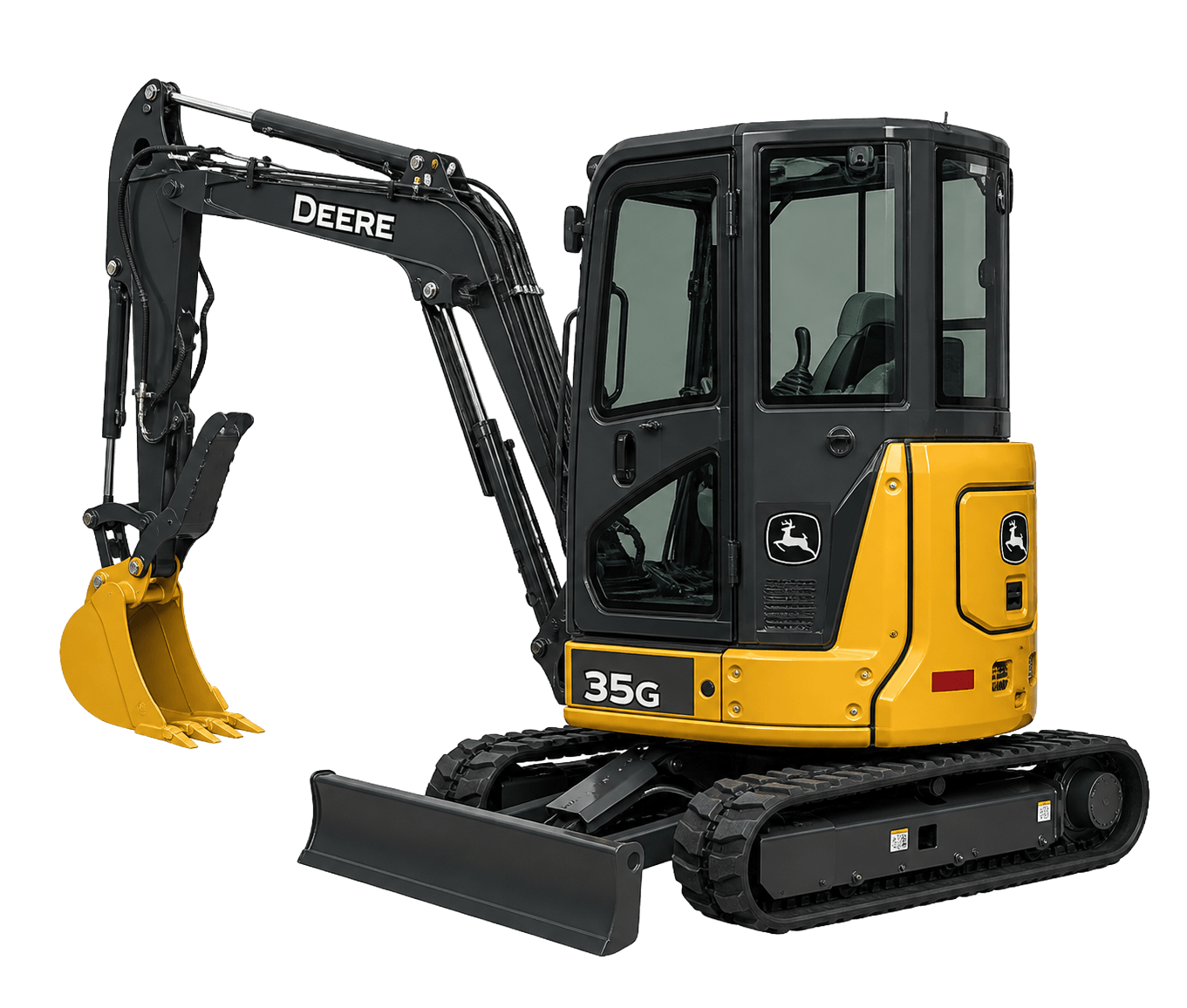 John Deere 35G mini excavator